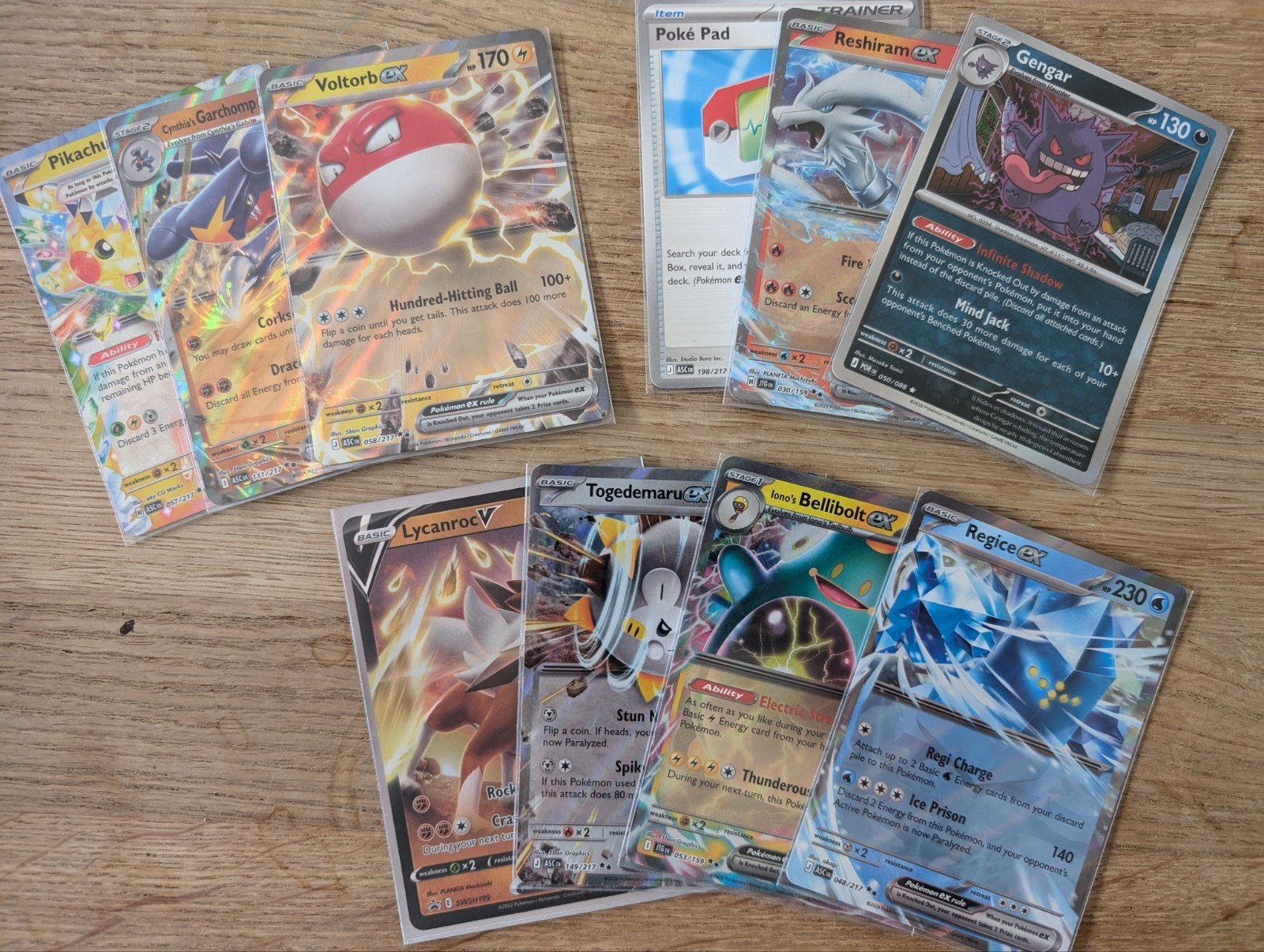 Pokémon Kaarten Collectie - V, VMAX, EX, GX, Full Art, Ophalen of Verzenden, Zo goed als nieuw, Meerdere kaarten
