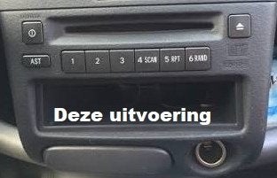 2DIN Paneel Toyota Yaris 1999–2005 – Zwart, Ophalen of Verzenden, Gebruikt, Toyota