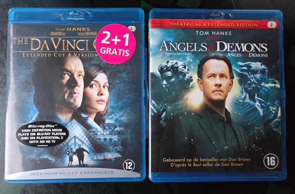 The Da Vinci Code, Angels and Demons ( Tom Hanks), Ophalen of Verzenden, Zo goed als nieuw
