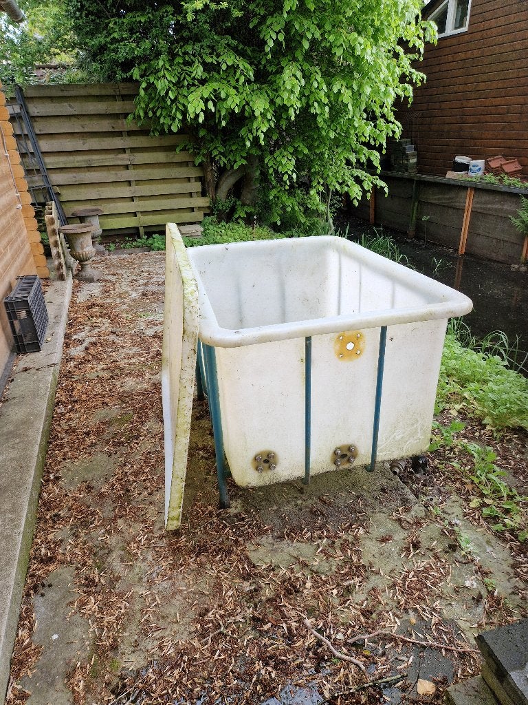 Koi vijver toebehoor en 8 mooie grote koi, Tuin en Terras, Ophalen, Gebruikt