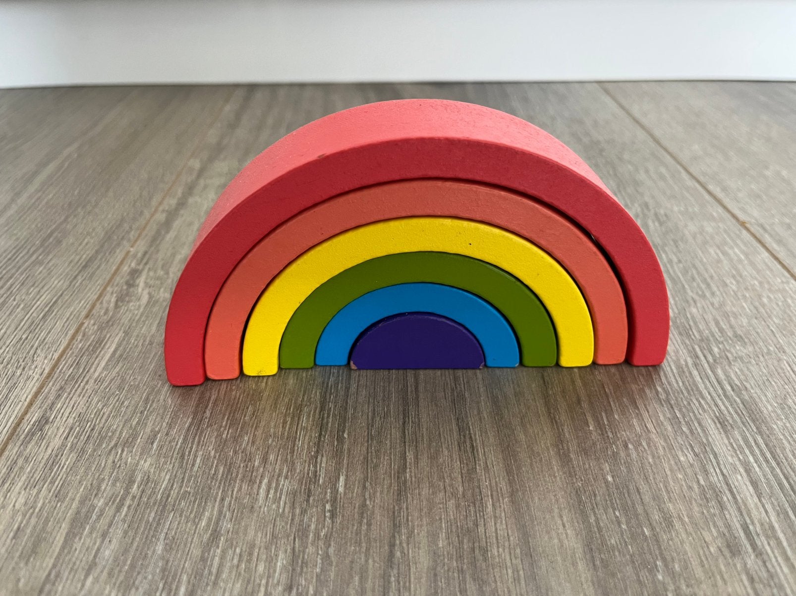 Vrolijk gekleurde houten regenboog, Ophalen, Gebruikt, Overige typen