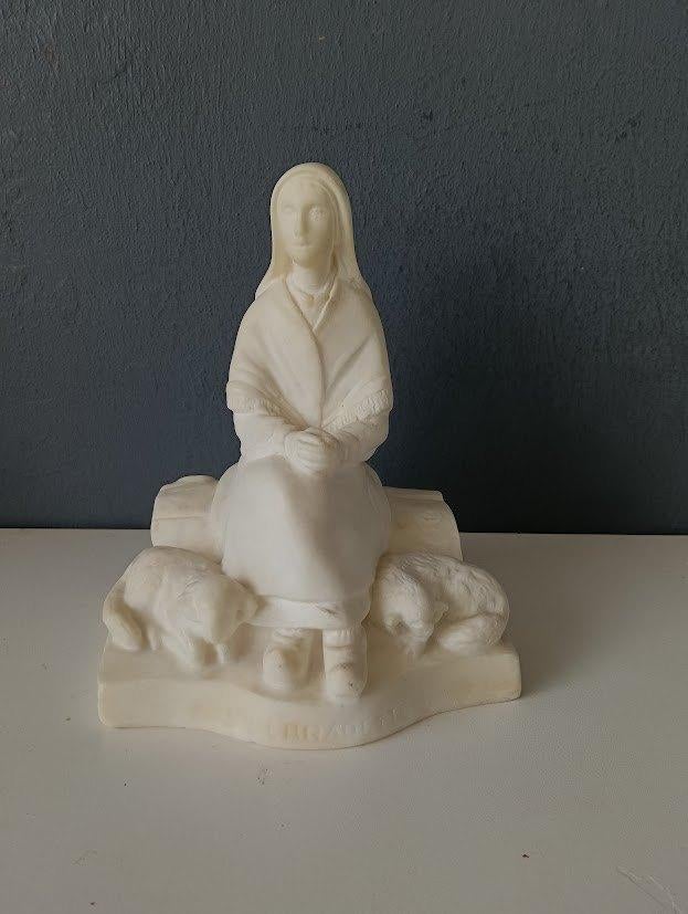 Vintage Religieus Beeldje St. Bernadette Lourdes Lacrampe, Verzenden