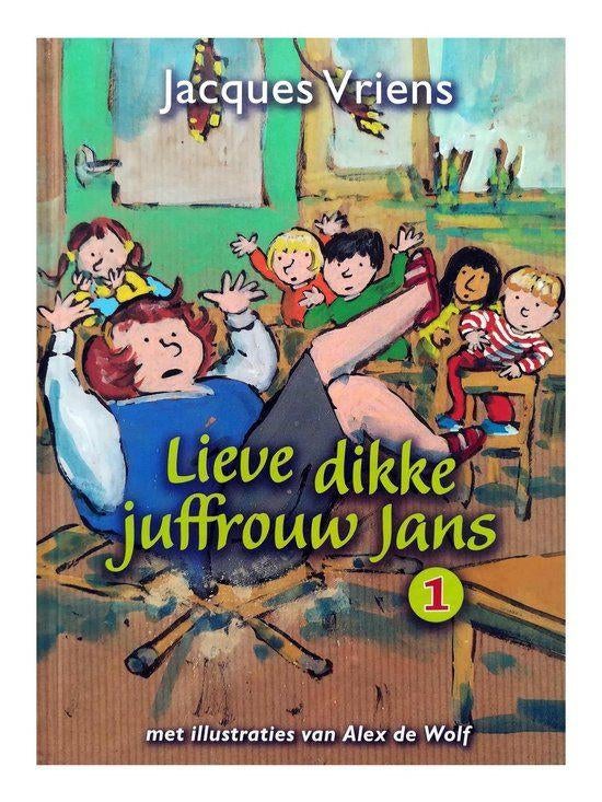 Lieve dikke juffrouw Jans 1/nieuwe hardcover(kb25), Boeken, Verzenden, Nieuw, Jacques Vriens, Fictie algemeen