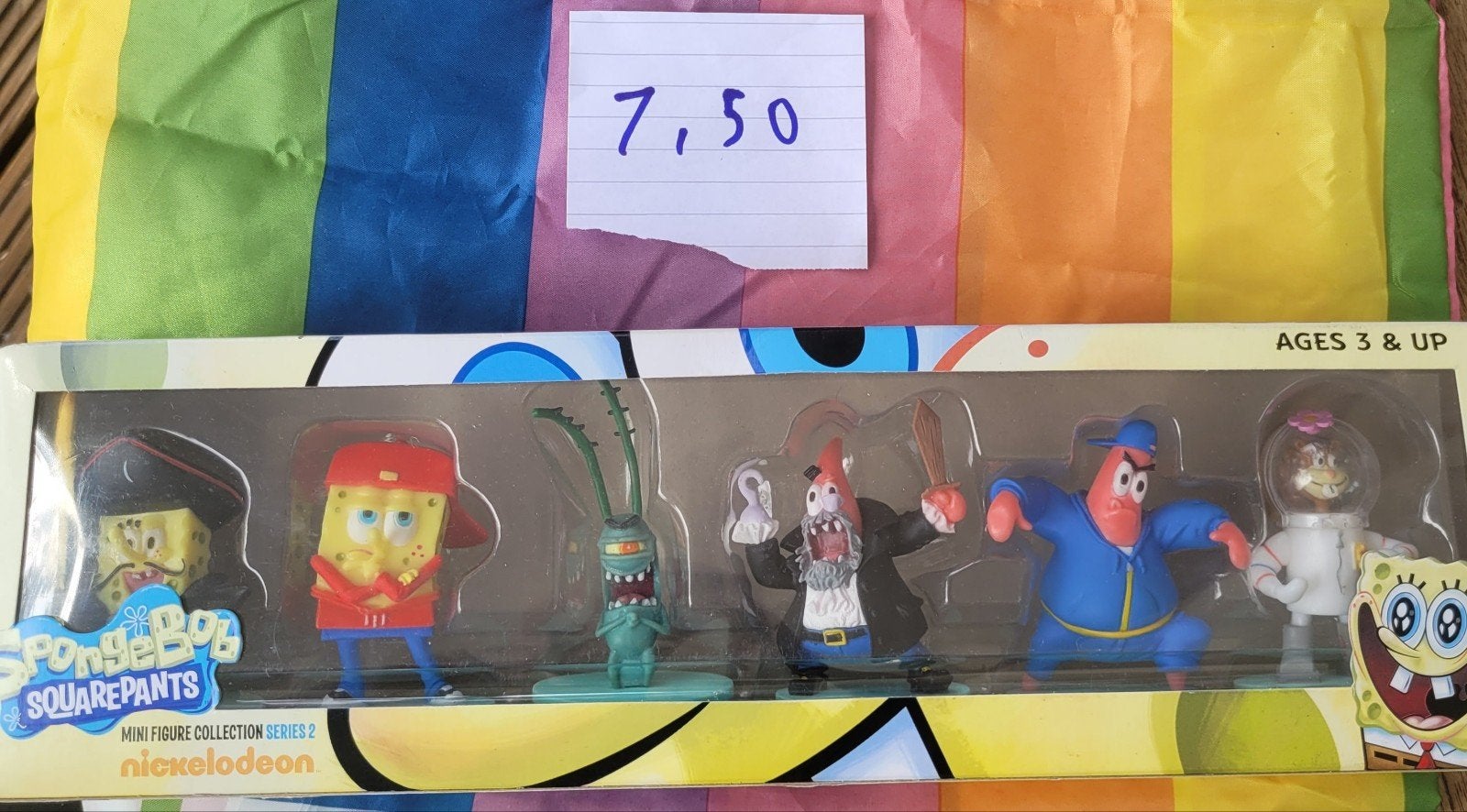 SpongeBob SquarePants Mini Figuren Collectie Serie 2, Ophalen of Verzenden, Nieuw