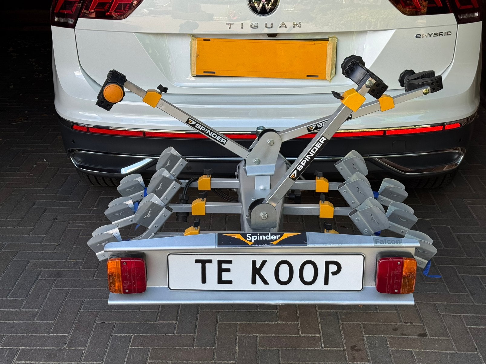 Nette Spinder Falcon voor 3 fietsen, Ophalen, 3 fietsen of meer, Gebruikt, Brede banden