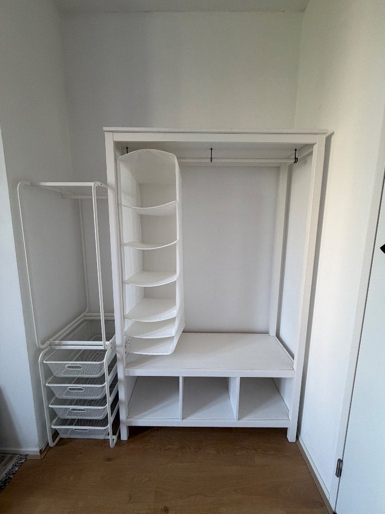 IKEA clothing wardrobe, Huis en Inrichting, Kasten | Kledingkasten, Ophalen, 200 cm of meer, 150 tot 200 cm, Eikenhout