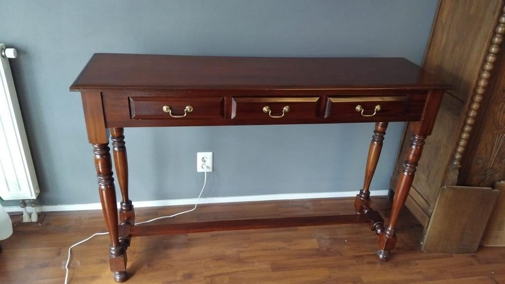 Sidetable, Huis en Inrichting, Tafels | Sidetables, Ophalen, 100 tot 150 cm, Zo goed als nieuw, 25 tot 50 cm