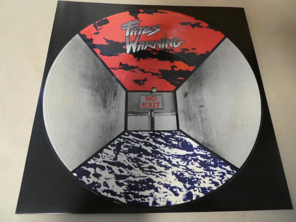 Fates Warning – No Exit pic-lp (1988) PROMO, Picture disc, Verzenden, Zo goed als nieuw