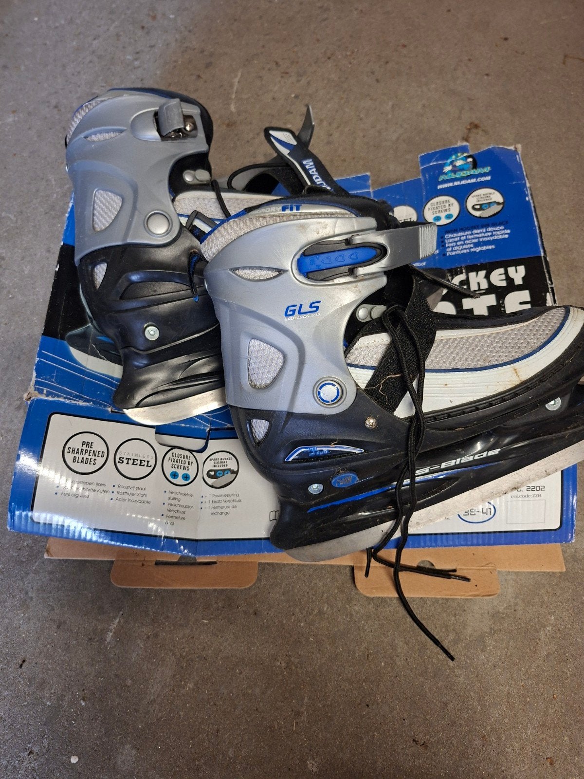 Verstelbare ijshockey schaatsen maat 38 t/m 41, Ophalen