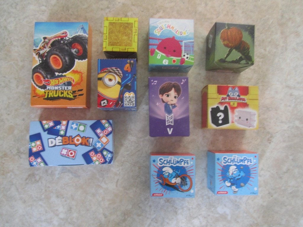 McDonalds Happy Meal verrassingen, 10 verschillende, Ophalen of Verzenden, Nieuw