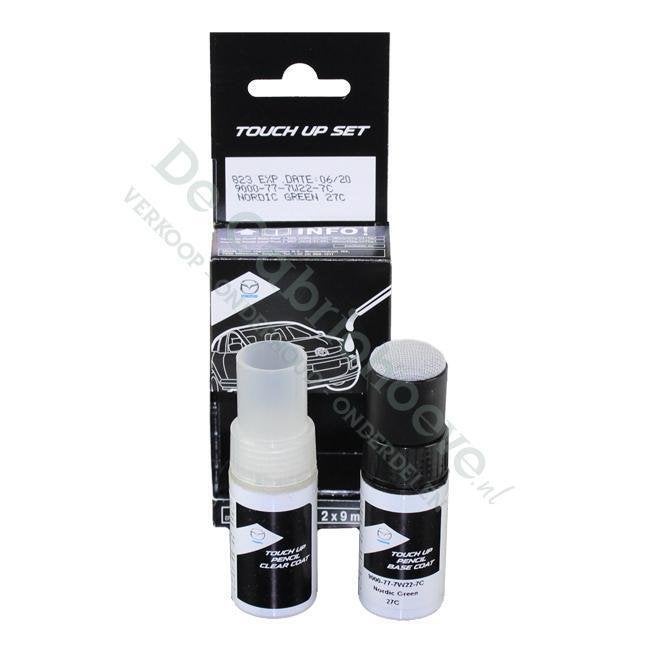 MX5 Lakstiftset 27C Nordic Green Mica, De Cabriohoeve VOF, Nieuw, Info@cabriohoeve.nl, Julianalaan 9, 9462PG Gasselte, Nederland