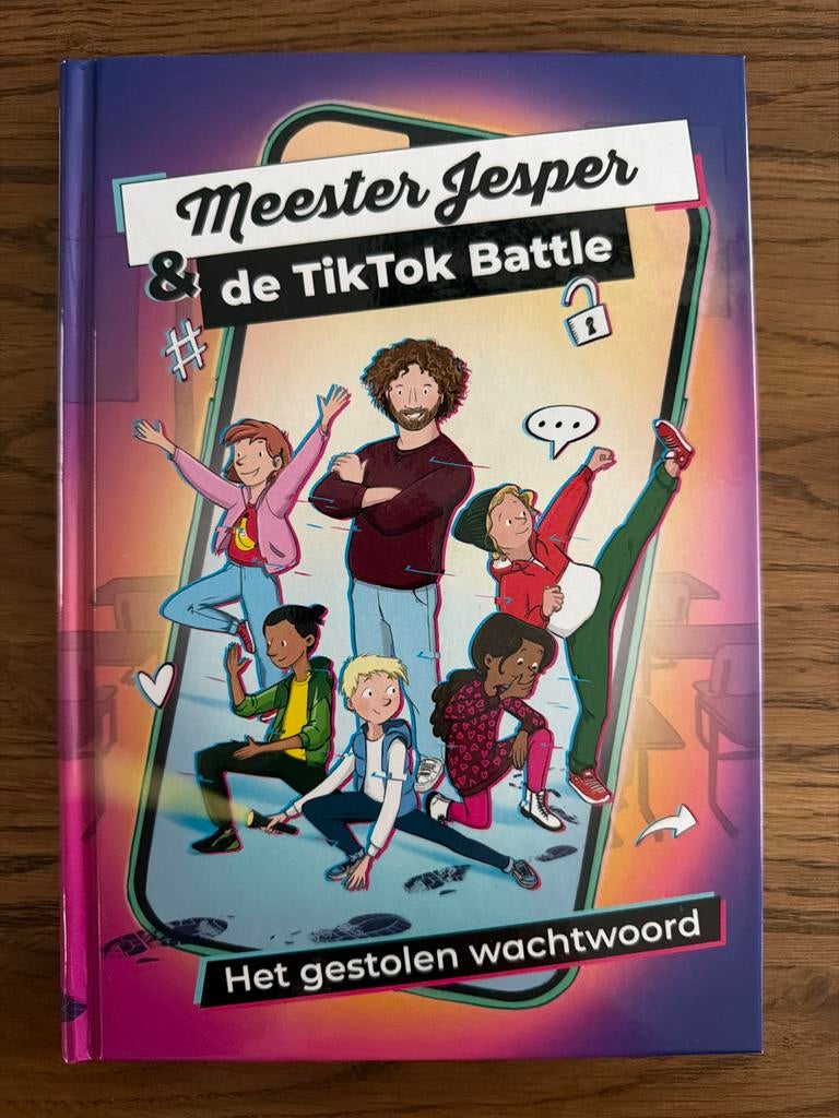 Meester Jesper & de TikTok Battle - Het gestolen wachtwoord, Ophalen of Verzenden, Zo goed als nieuw, Fictie algemeen