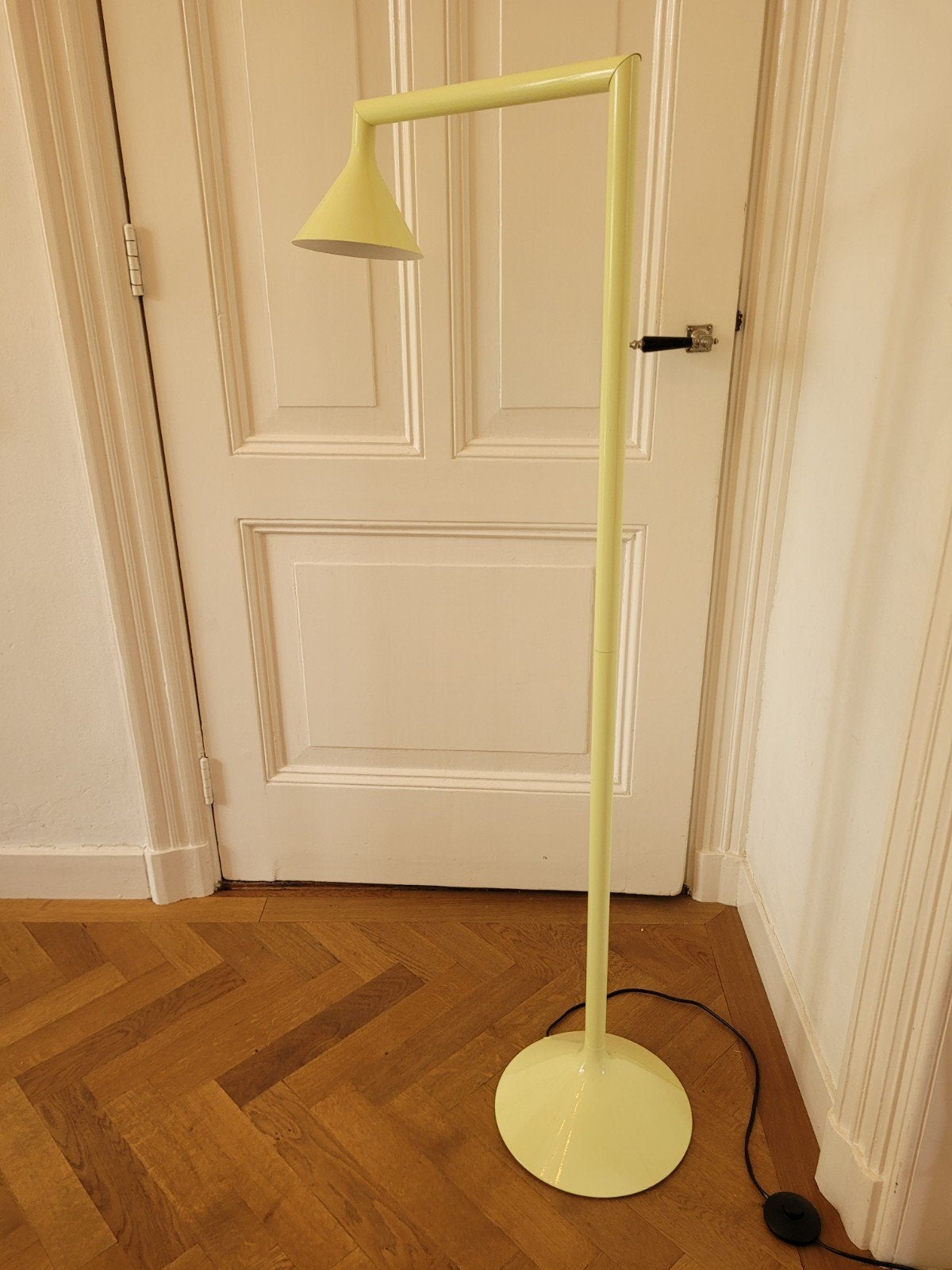 IKEA PS 2026 Vloerlamp Uplight in geel,  nieuw in doos, Ophalen, Modern, Scandinavisch, Nieuw, E27 (groot)