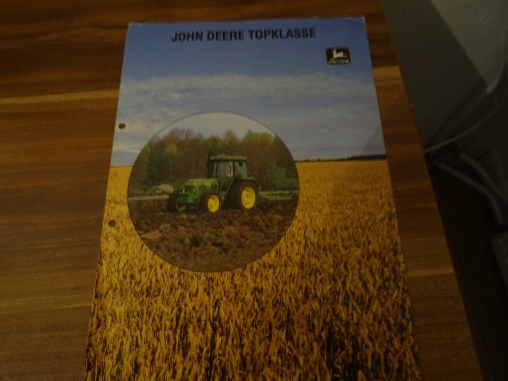 John deere Topklasse folder, Ophalen of Verzenden, Zo goed als nieuw, Folder