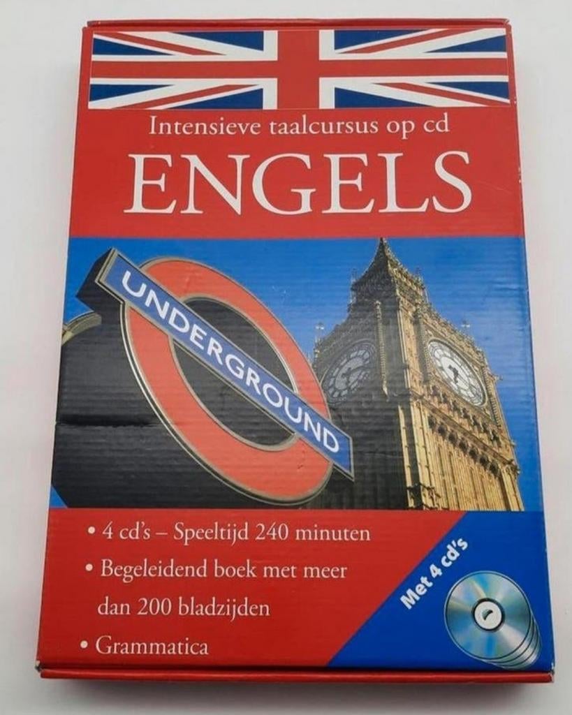 Engels Intensieve taalcursus op cd NIEUW!, Spelcomputers en Games, Games | Pc, Nieuw, Puzzel en Educatief, 1 speler, Vanaf 3 jaar