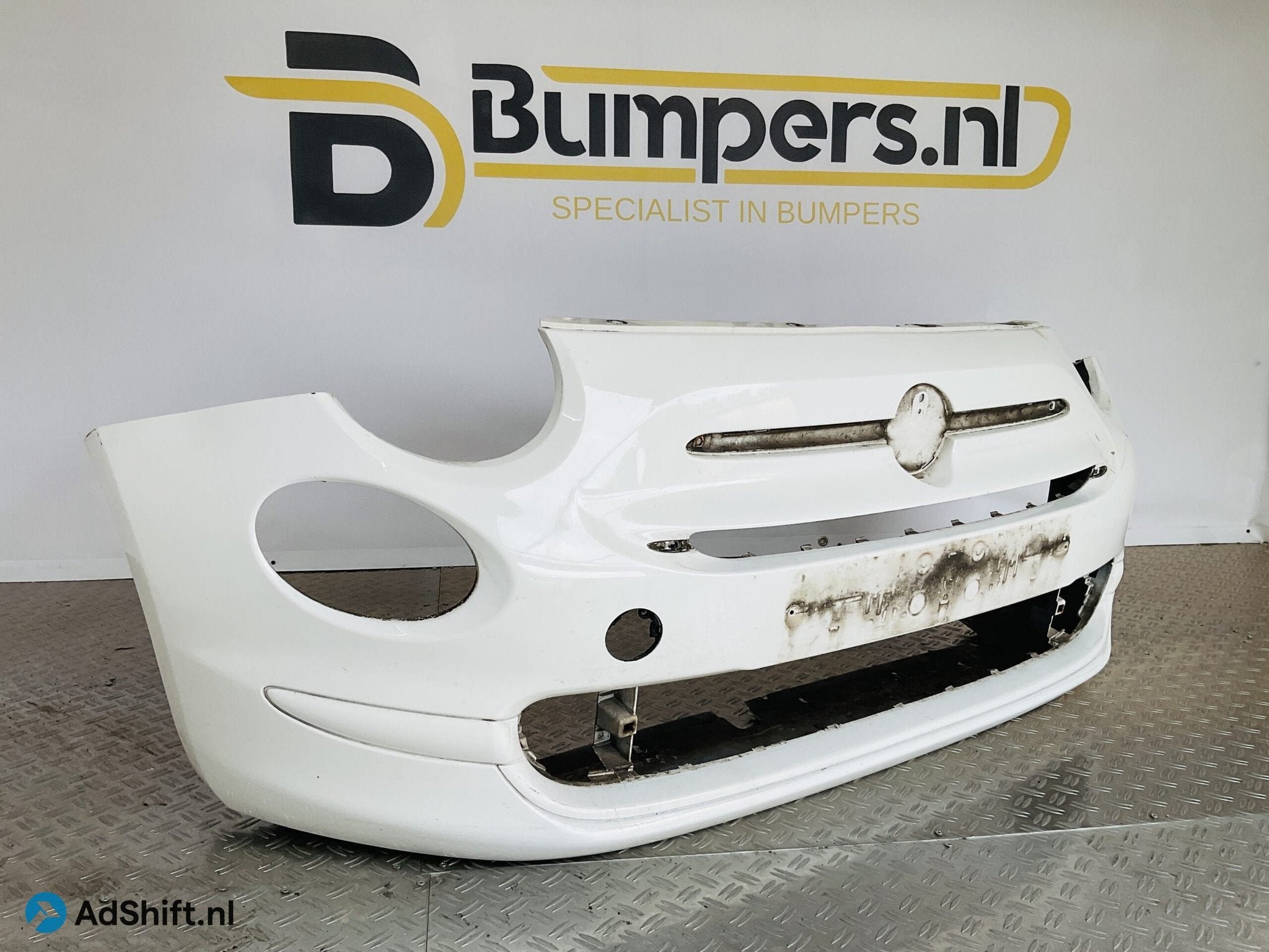 Bumper Fiat 500 Facelift 2016-2021 735619476 Voorbumper 2-B8, Bumper