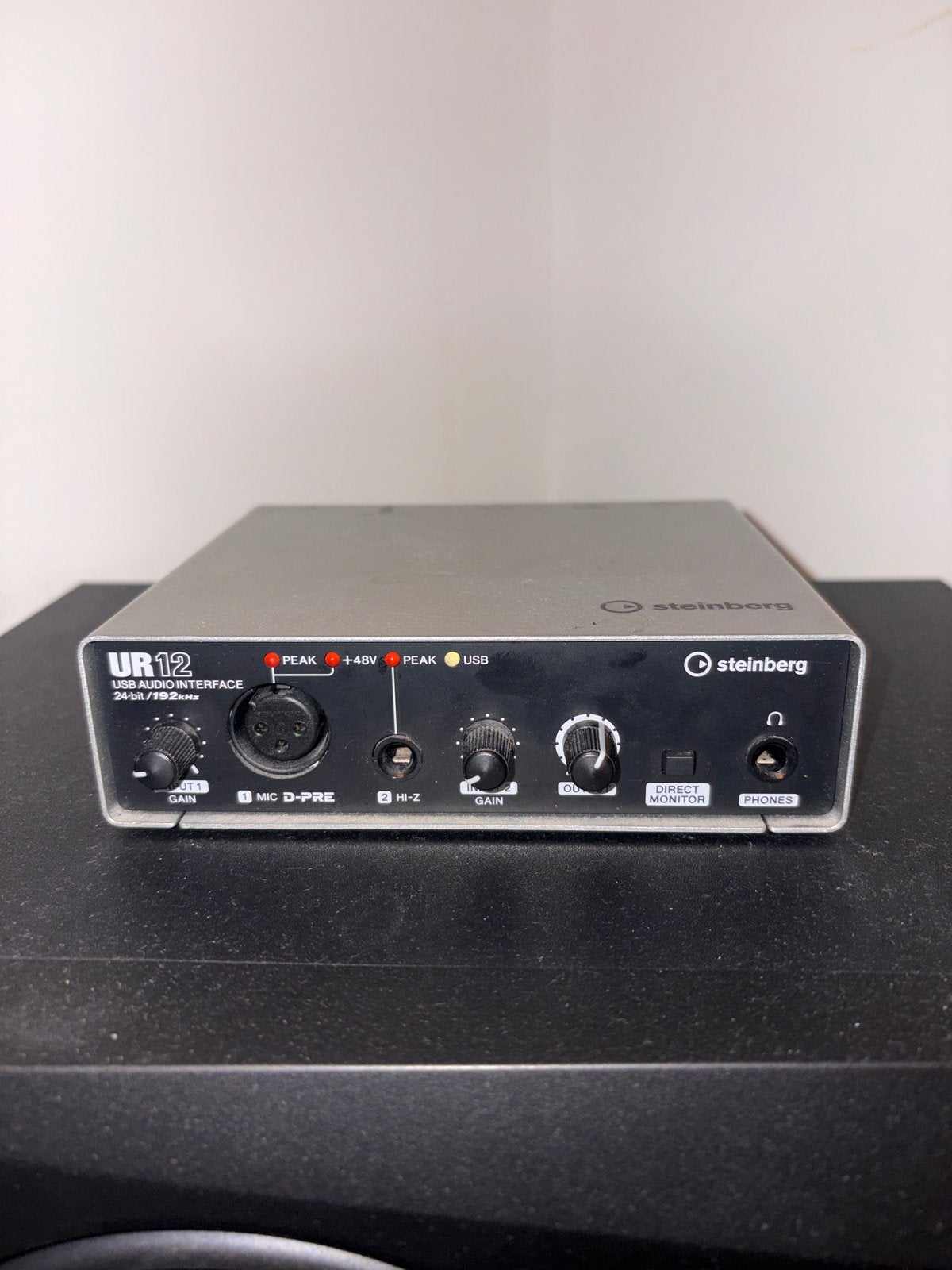 Steinberg UR12 USB Audio Interface, Ophalen of Verzenden, Gebruikt