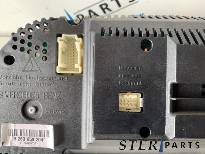Instrumentenpaneel van een Mercedes S-Klasse, Auto-onderdelen, Dashboard en Schakelaars, Gebruikt, -, Ophalen of Verzenden, -