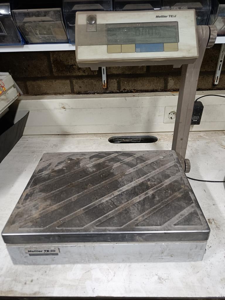 Mettler TE30 Weegschaal tot 30kg, Witgoed en Apparatuur, Weegschalen, Gebruikt, 1 tot 500 gram, Ophalen of Verzenden, Digitaal