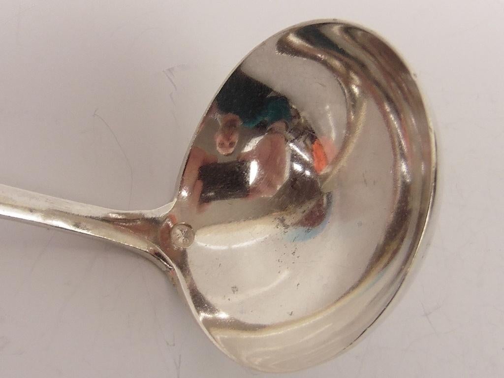 Zilveren roomlepel                                      Z104, Ophalen of Verzenden, Zilver