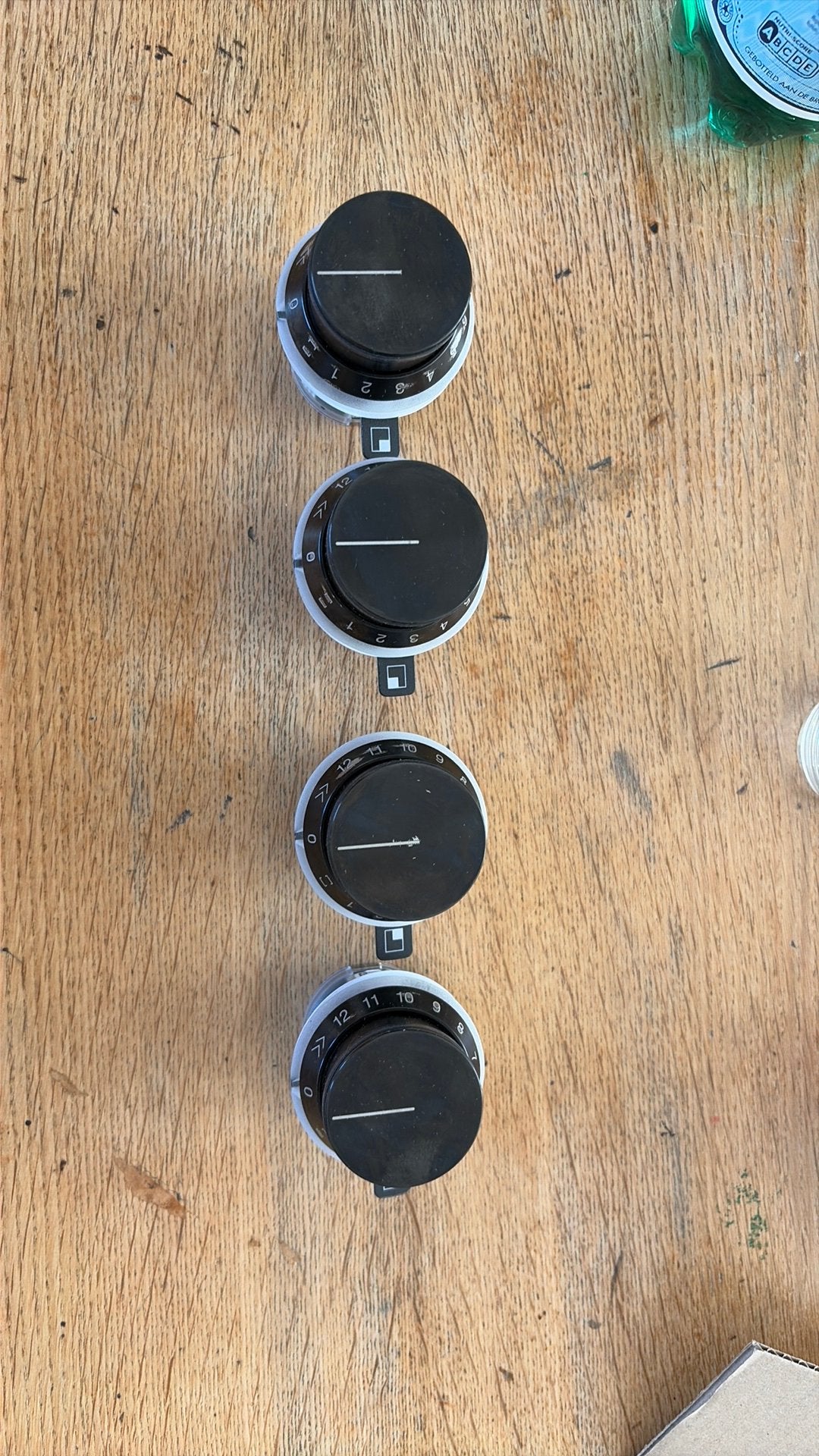 Gaggenau knoppen voor bediening kookplaat, Witgoed en Apparatuur, Ophalen
