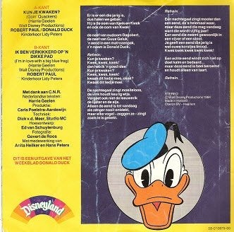 Donald Duck - Single 7'' - Kun je kwaken? (Goin' Quackers), Ophalen, Donald Duck, Gebruikt, Overige typen