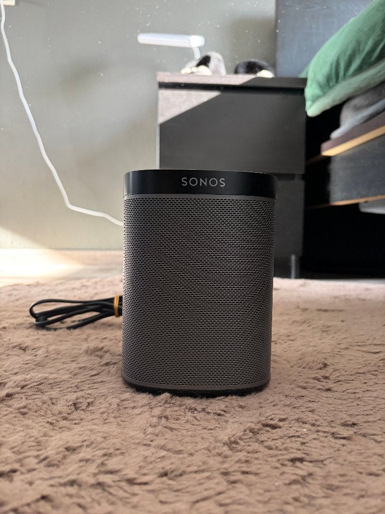 2x Sonos Play1 Zwart Topstaat (Nieuwste Sonos App S2!)