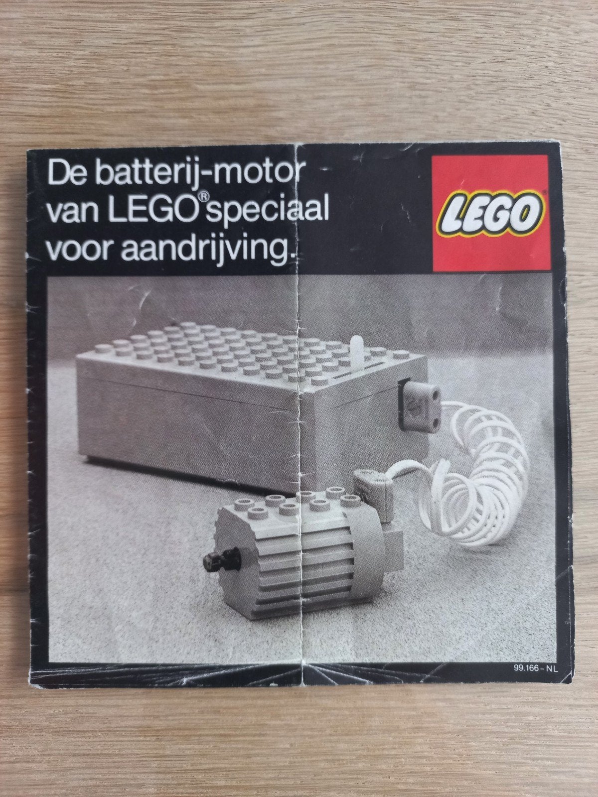 vintage handleiding van een klassieke LEGO 4.5V batterijmoto, Kinderen en Baby's, Speelgoed | Duplo en Lego, Gebruikt, Lego, Overige typen