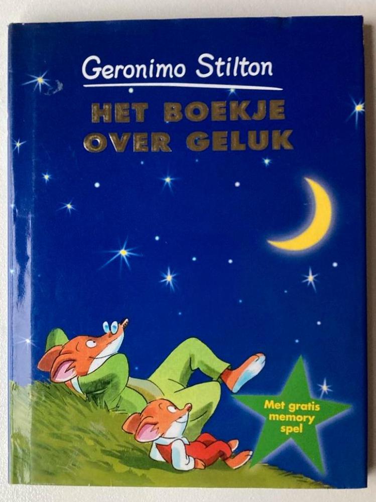 Geronimo Stilton - Het boekje over geluk (met memory spel), Boeken, Ophalen, Gelezen, Fictie algemeen