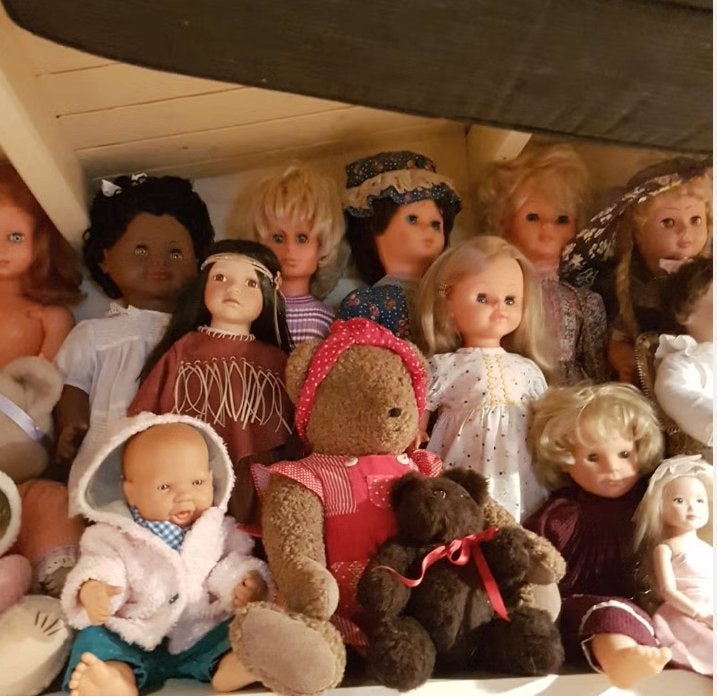 poppen partij, Verzamelen, Ophalen, Pop
