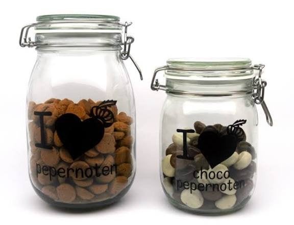 Gepersonaliseerde weckpotjes, flesjes en theeglazen, Ophalen of Verzenden