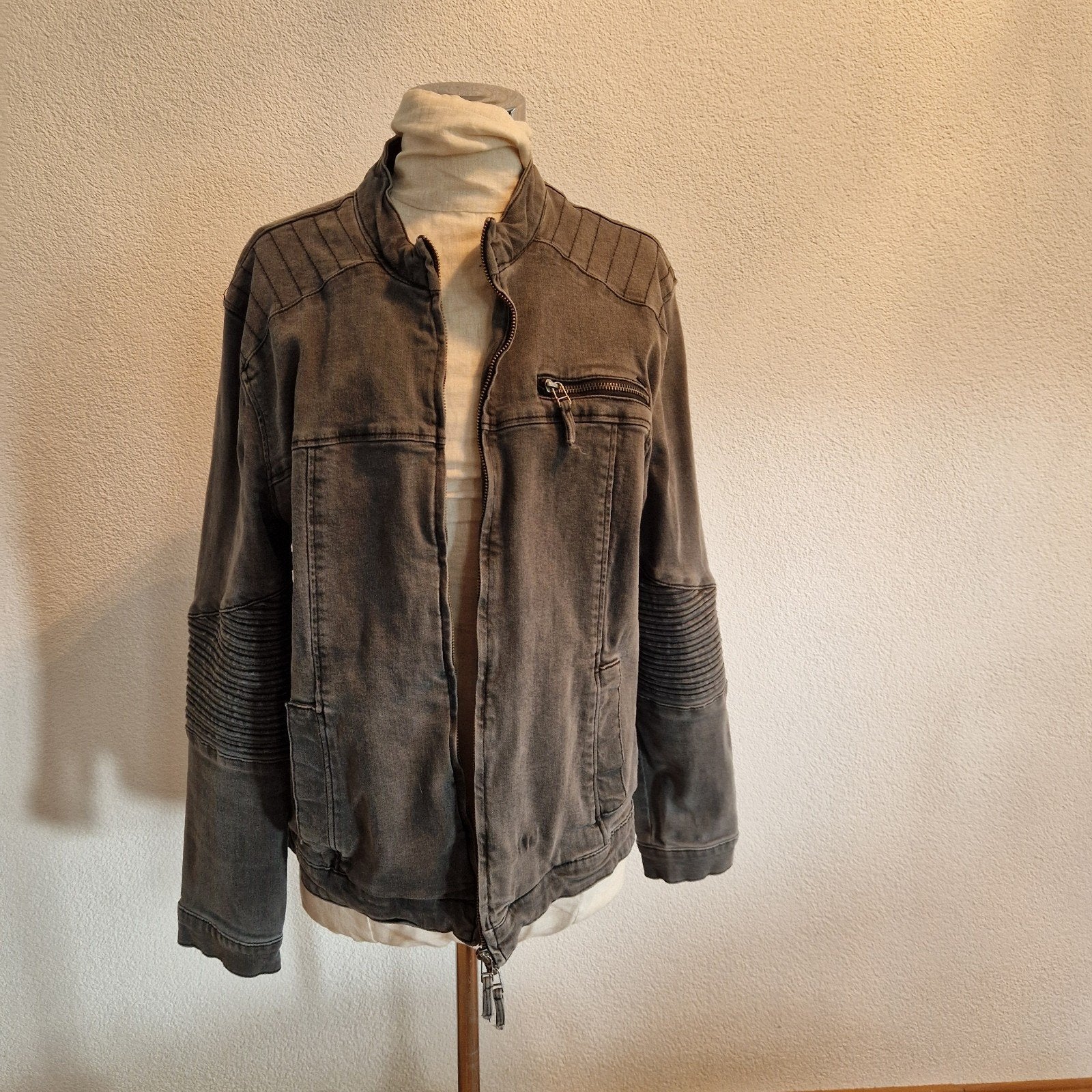 Only & Sons spijkerjas zwart zomerjas tussenjas maat XL, Zwart, Maat 56/58 (XL), Ophalen of Verzenden, Zo goed als nieuw