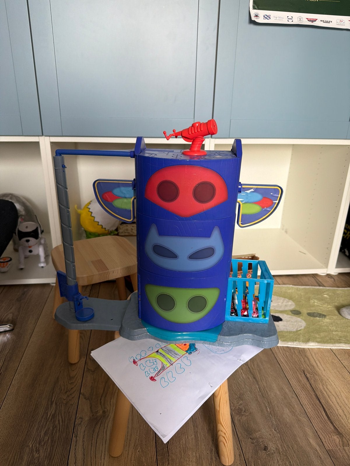 PJ Masks Hoofdkwartier Speelset, Ophalen of Verzenden, Gebruikt