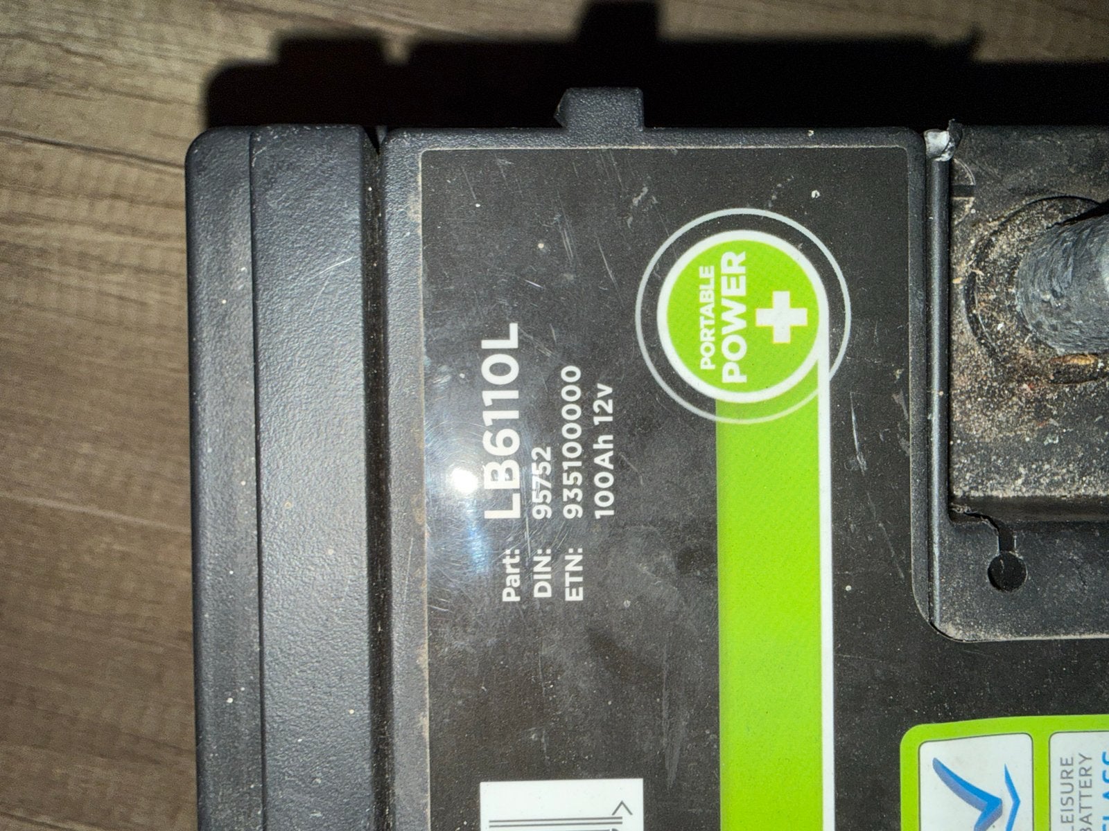 Platinum Leisure Plus Accu LB6110L 100Ah 12V, Ophalen of Verzenden, Gebruikt, Overige automerken