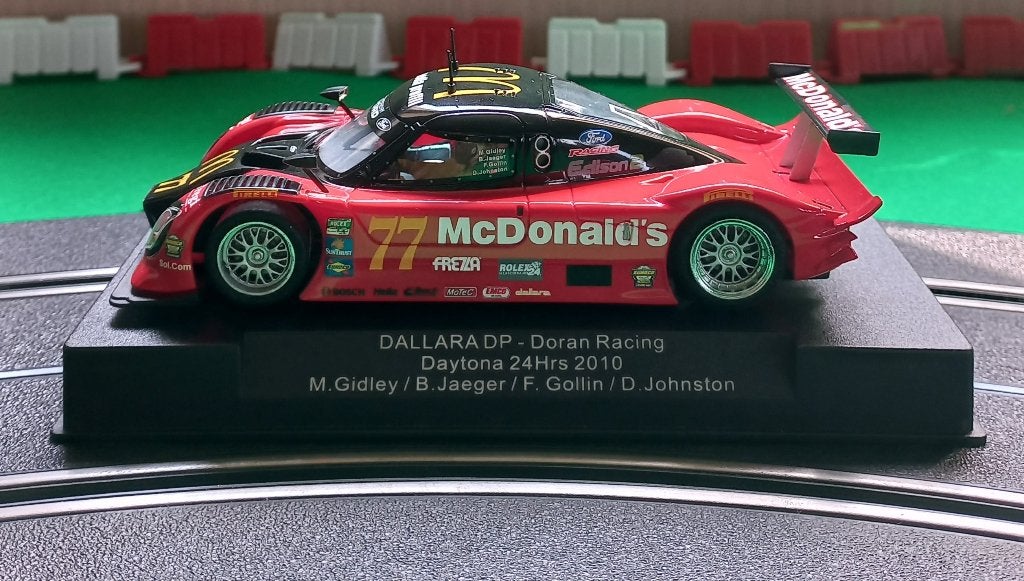 Slotcar Dallara DP  Doran Racing McDonalds 1:32, Overige merken, Ophalen of Verzenden, Elektrisch, Racebaan