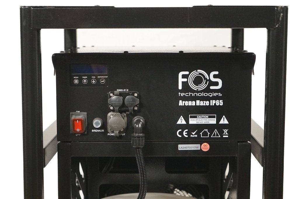 FOS Arena Hazer IP65 Waterdicht professionele Arena Hazer, Geluidgestuurd, Nieuw, Ophalen of Verzenden, .