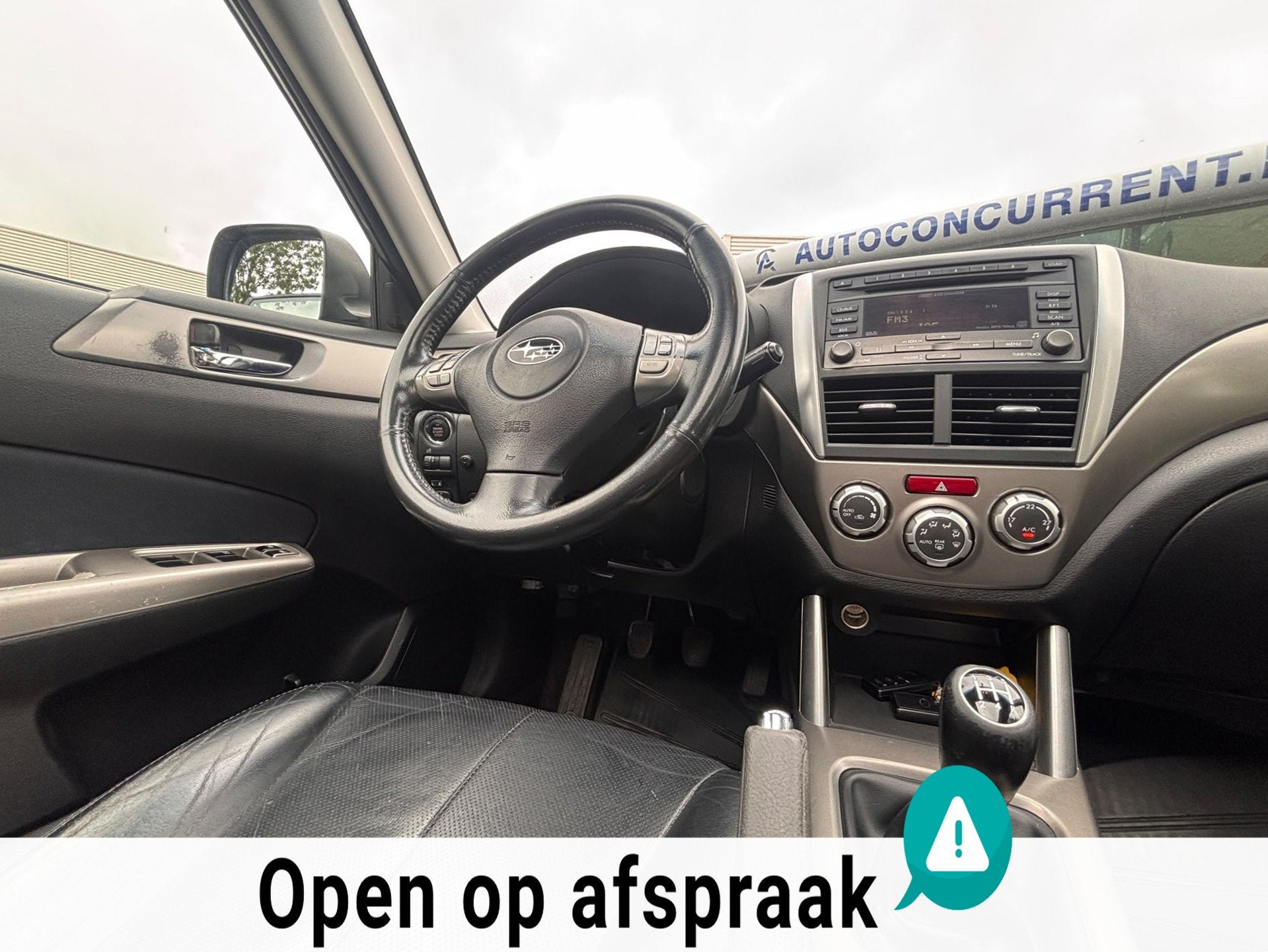 Subaru FORESTER 2.0 Luxury, Stoelverw. Nwe. APK. Leder Inrui, Auto's, Subaru, 1994 cc, 4 cilinders, Stoelverwarming, Leder