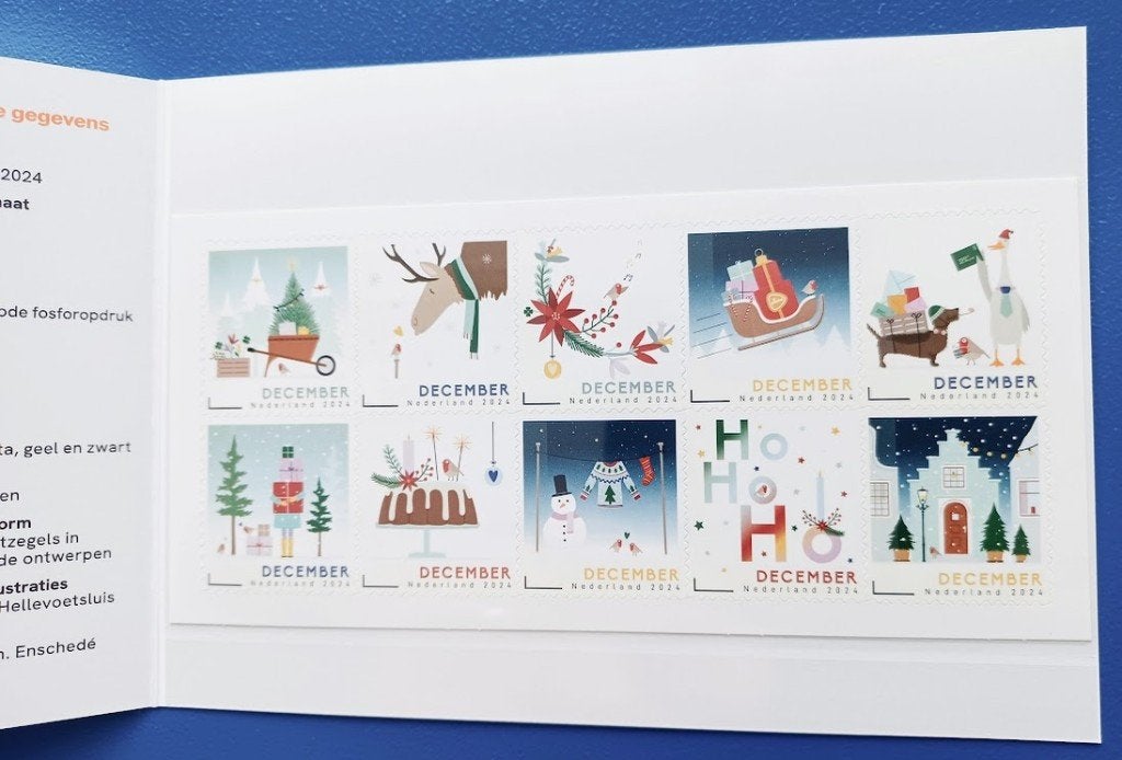Postzegelmapje 697 - Decemberzegels 2024, Postzegels en Munten, Postzegels | Nederland, Verzenden, Na 1940, Postfris