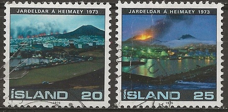 IJsland, Postzegels en Munten, Ophalen of Verzenden, IJsland, Gestempeld