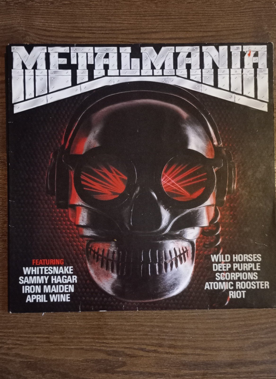 Various Artists - Metal Mania lp, Cd's en Dvd's, Vinyl | Hardrock en Metal, Verzenden, Gebruikt