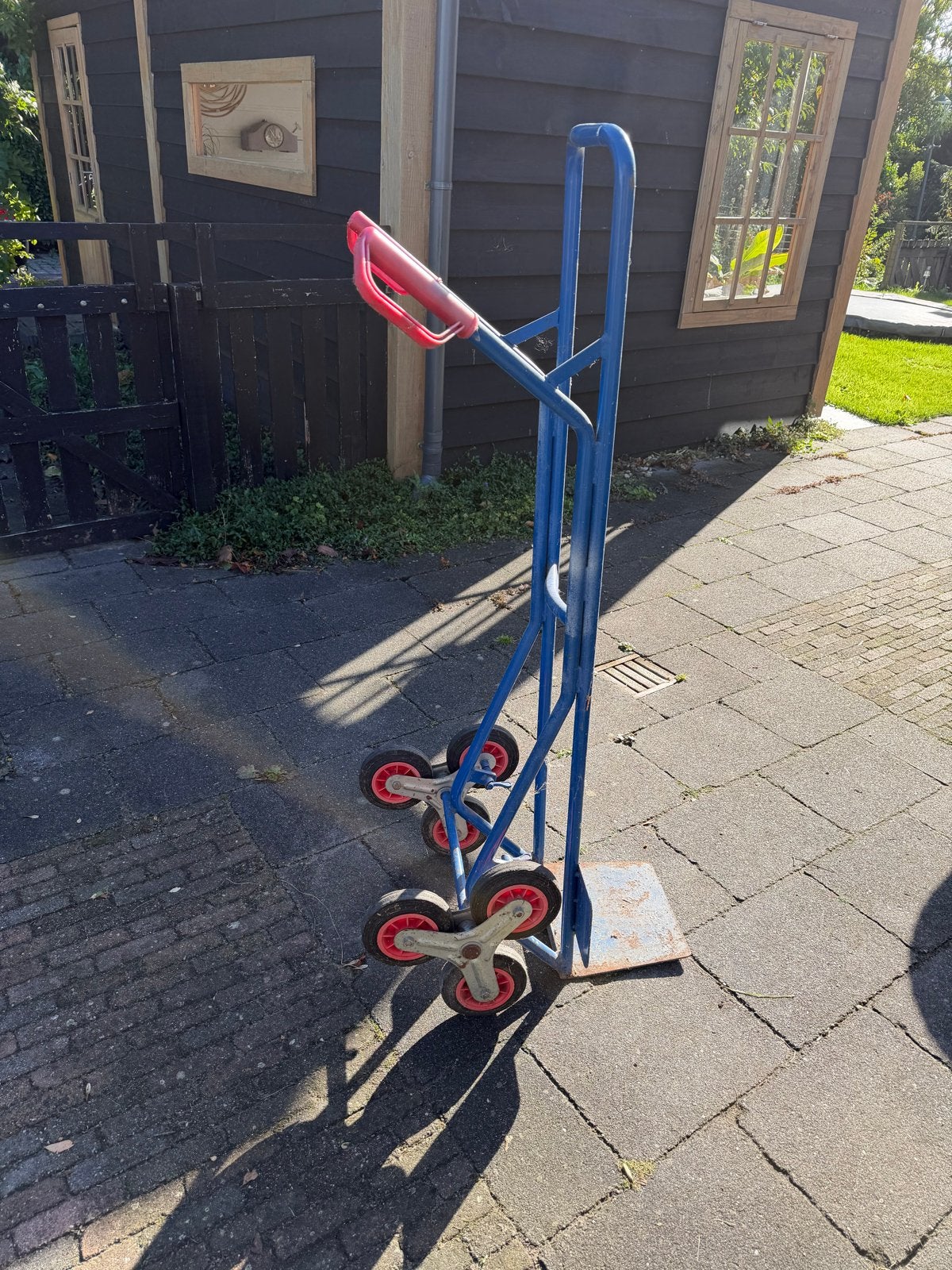 Steekwagen met traploperwielen - Goede staat, Doe-het-zelf en Verbouw, Ophalen, Gebruikt, Steekwagen