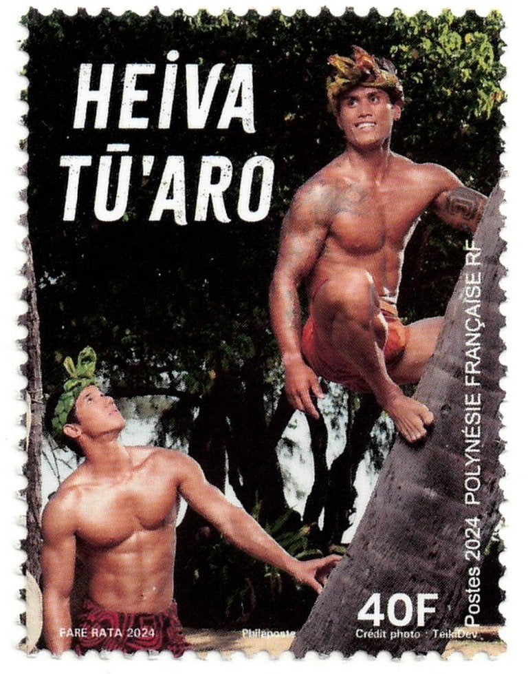 Jaar 2024 Yv 1344 Frans Polynesië. Heiva Tu'Aro - Homme., Ophalen of Verzenden, Postfris