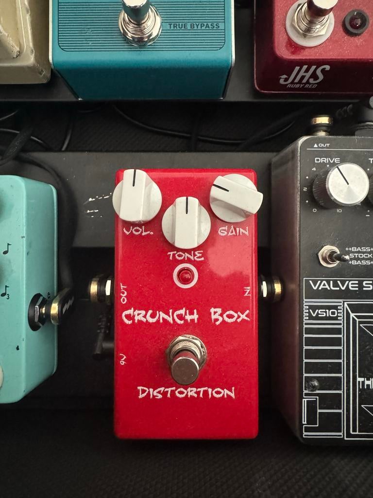 MI Audio Crunch Box Distortion Pedaal, Muziek en Instrumenten, Effecten, Ophalen of Verzenden, Gebruikt, Distortion, Overdrive of Fuzz
