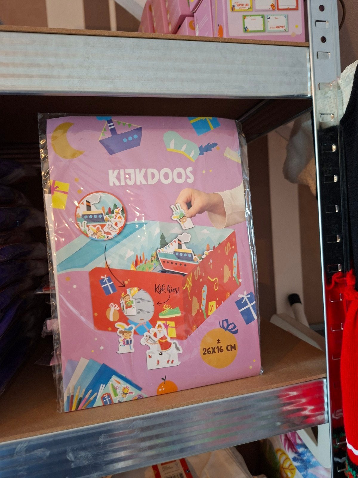 kijkdoos zelf maken sinterklaas, Ophalen of Verzenden, Nieuw
