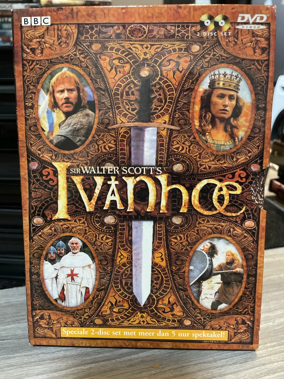 Sir Walter Scott's Ivanhoe - Speciale 2-disc DVD Set, Nederlands, Ophalen of Verzenden, Vanaf 12 jaar, Gebruikt