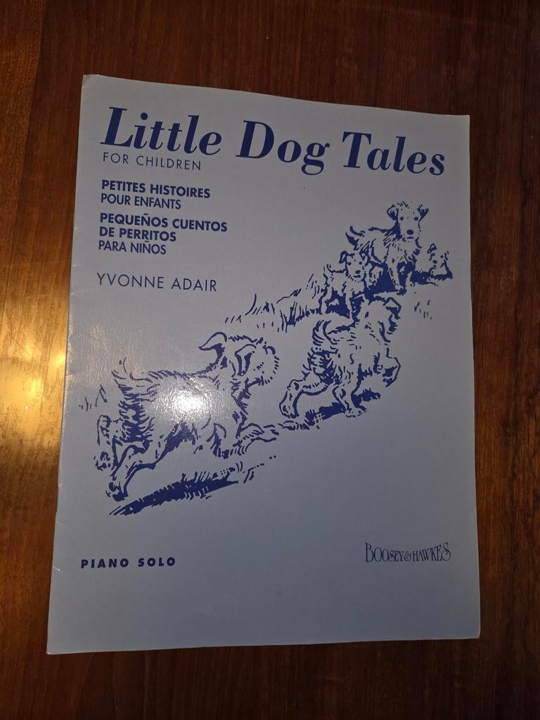 Little Dog Tales - muziekboek. Pianoboek voor kinderen, Ophalen of Verzenden, Gebruikt, Les of Cursus, Klassiek