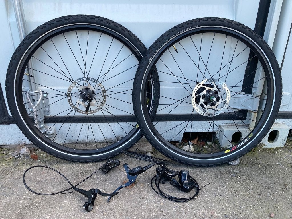 Wielset Alfine 8 speed 26 inch Mavic, Wiel, Gebruikt, BMX, Ophalen of Verzenden