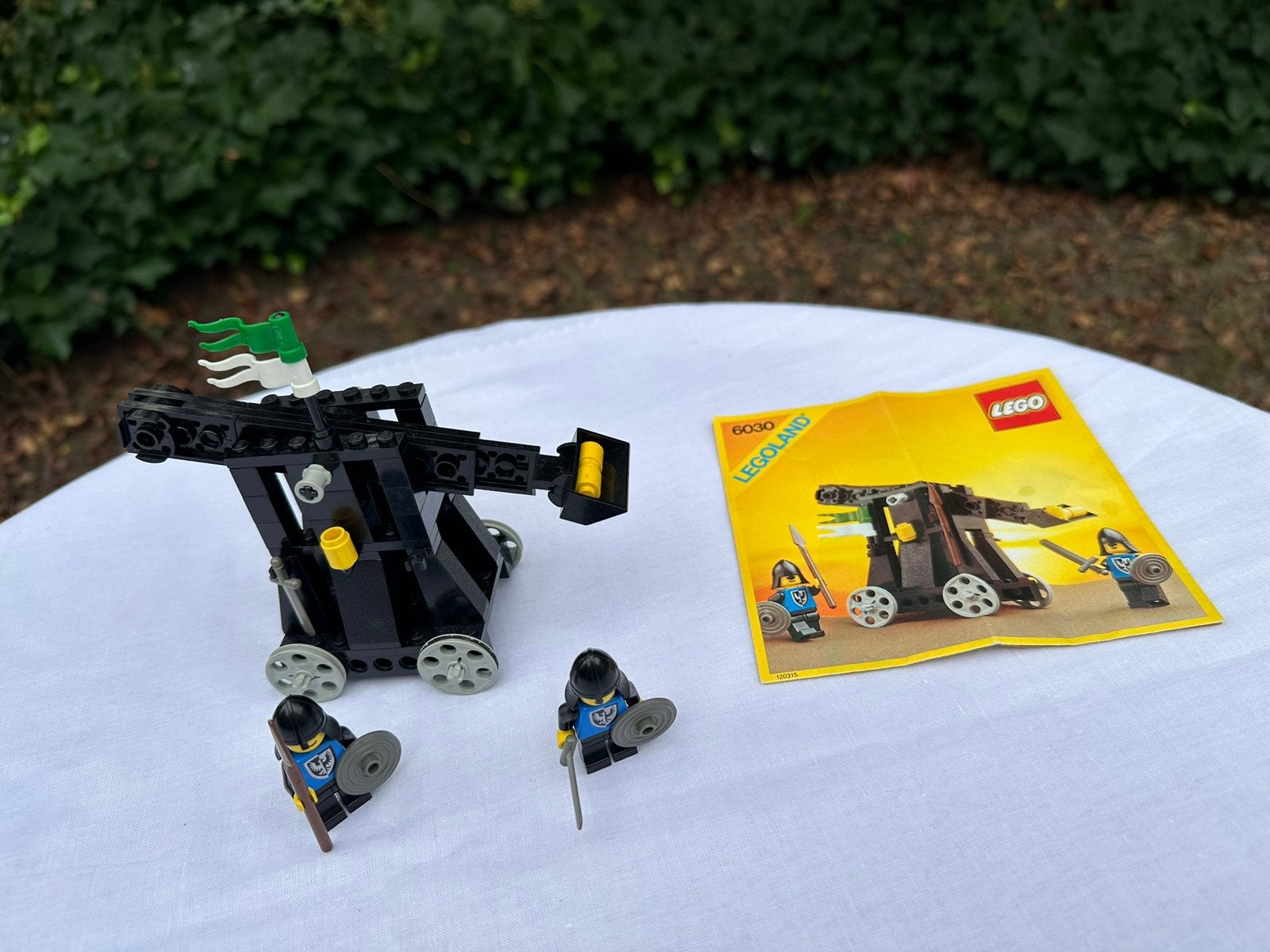 Vintage 6030 ridder lego Castle compleet met handleiding, Kinderen en Baby's, Ophalen of Verzenden, Zo goed als nieuw