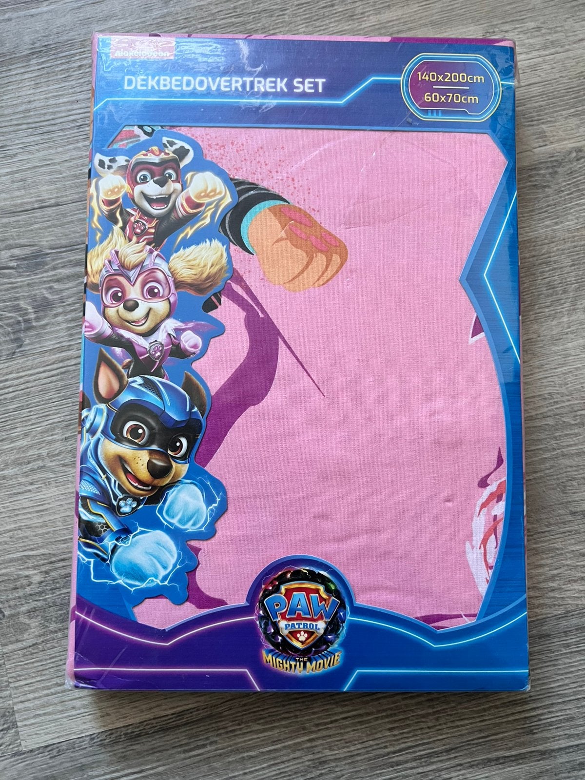 Paw Patrol dekbedovertrk 140x200cm, Jongetje of Meisje, Wit, Dekbedovertrek, Nieuw