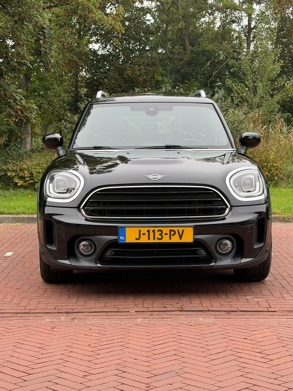 MINI Countryman Cooper 1.5 Autm 2020 | 108.000 km | Zwart, Auto's, Countryman, Leder en Stof, Zwart, Origineel Nederlands